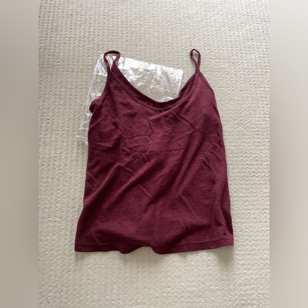 Brand New Cherry koko deep plane tank top